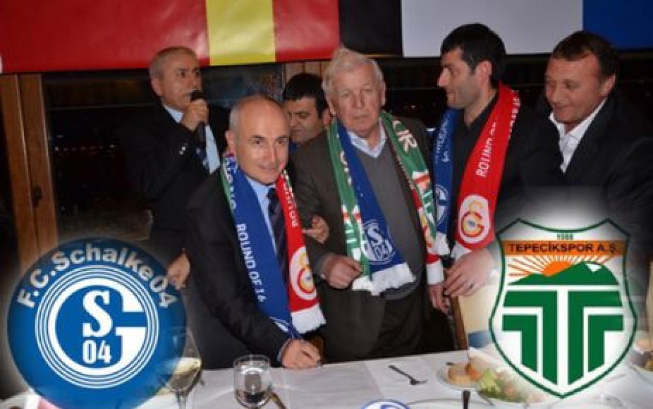 Schalke 04 ile Tepecikspor kardeş kulüp oldu