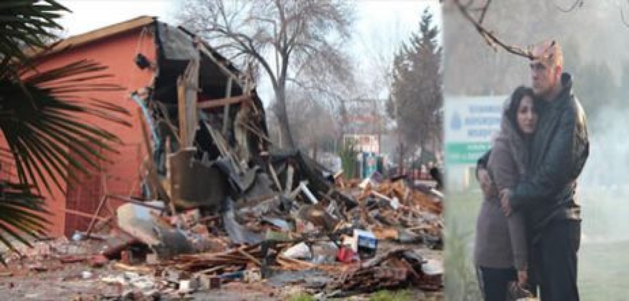 Avcılar'da olaylı yıkım