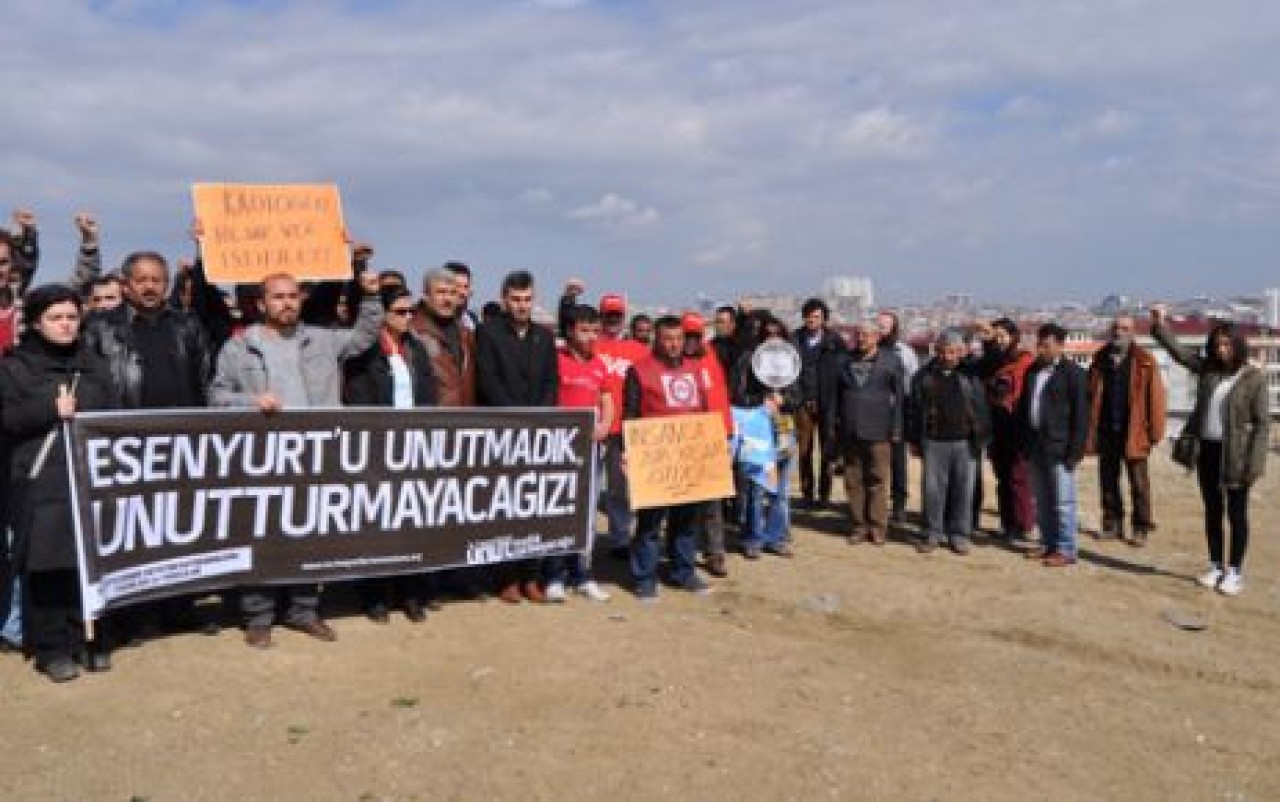 11 işçiye hüzünlü anma…