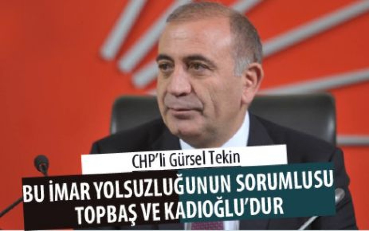 GÜRSEL TEKİN ESENYURT’U SORDU!