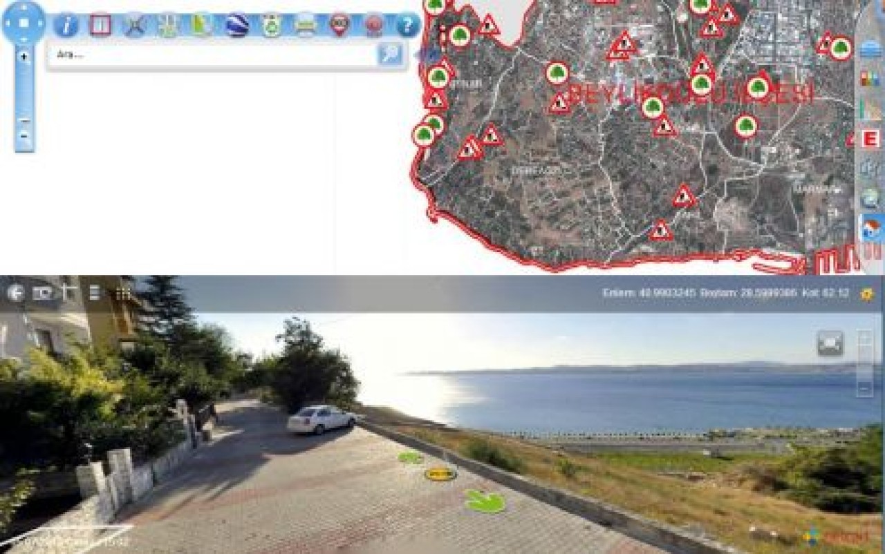 Beylikdüzü’nü “sanal tur” ile dolaşıyorlar