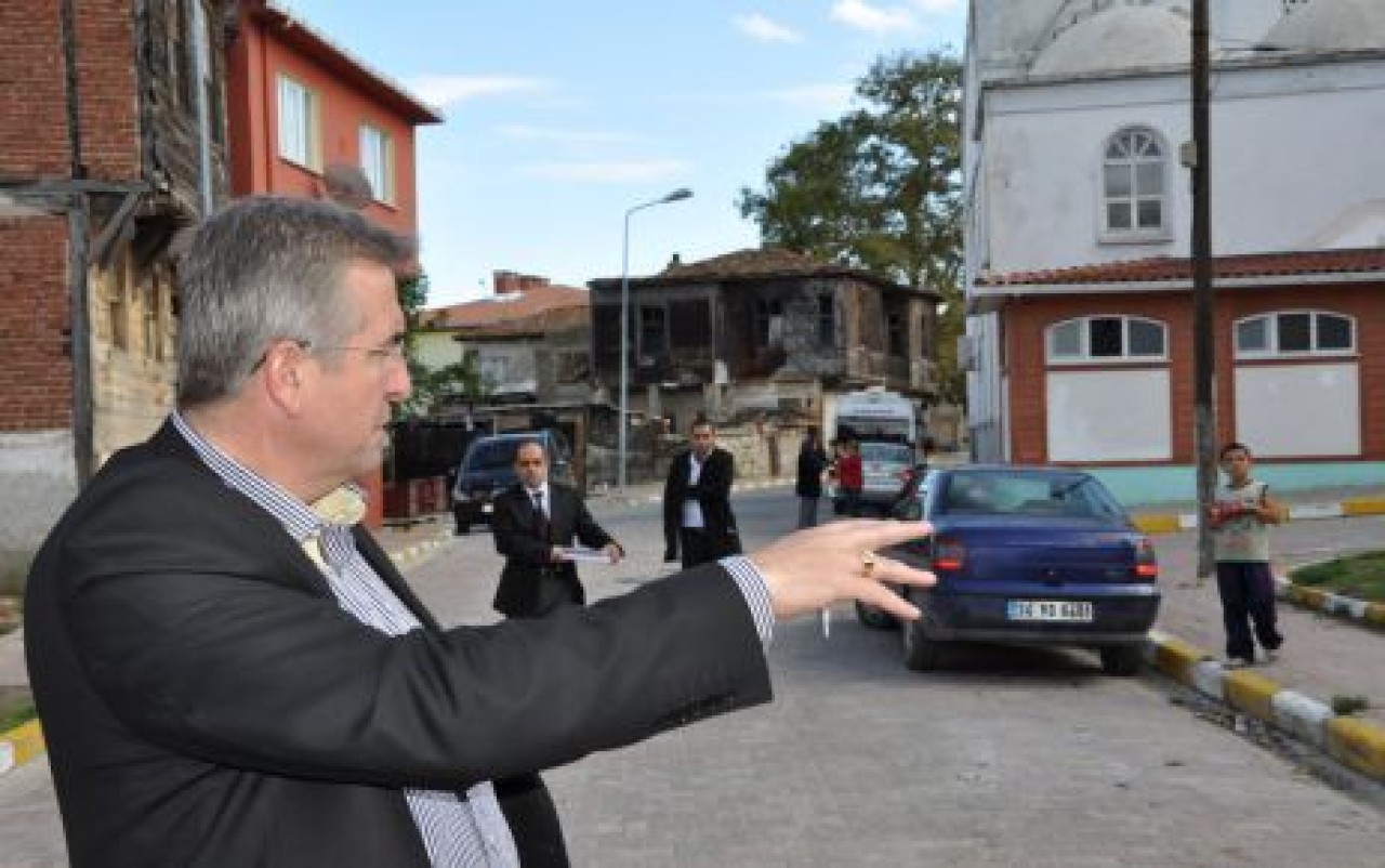Çatalca Kaleiçi camii restorasyona hazır