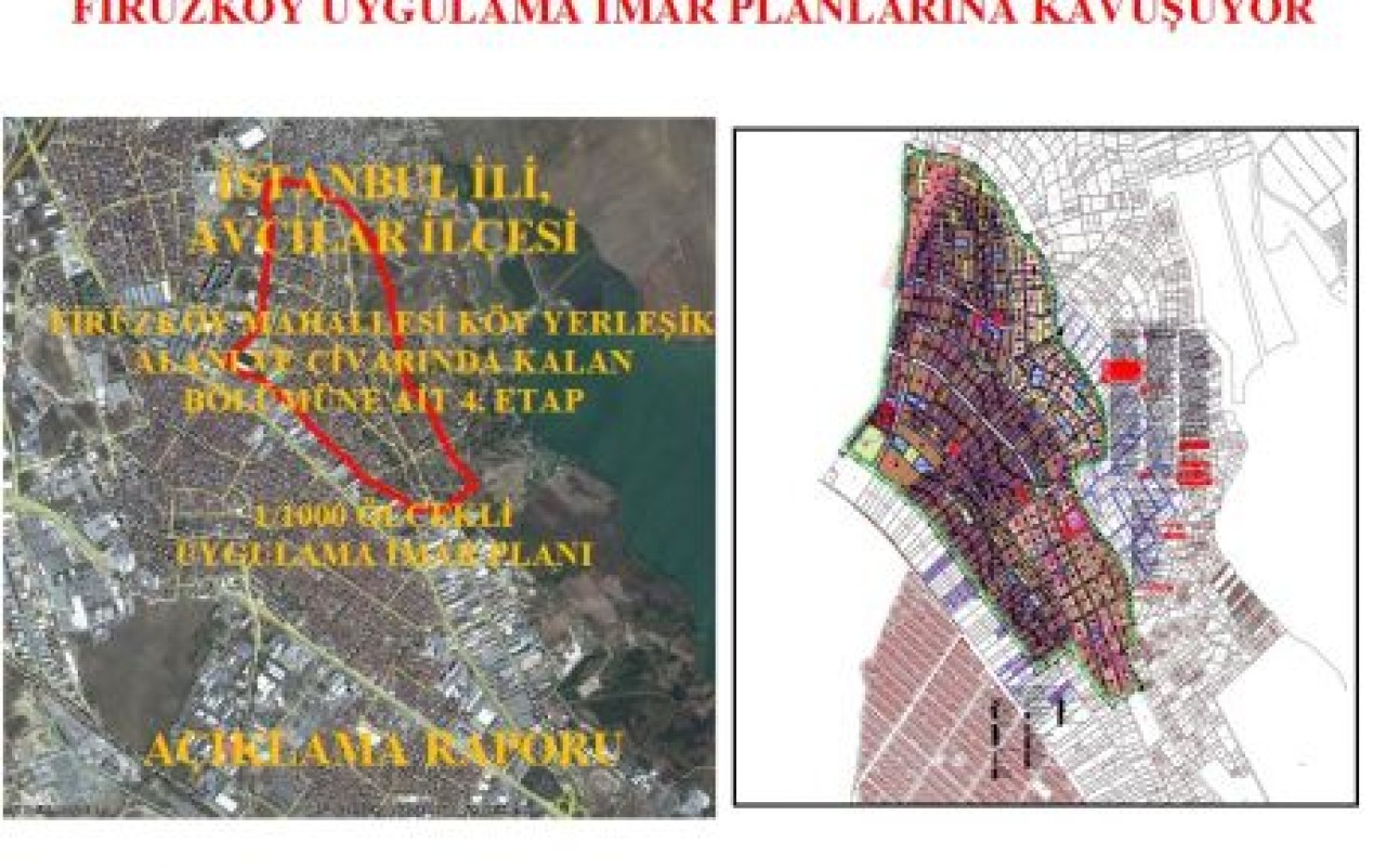 Firüzköy'e imar müjdesi
