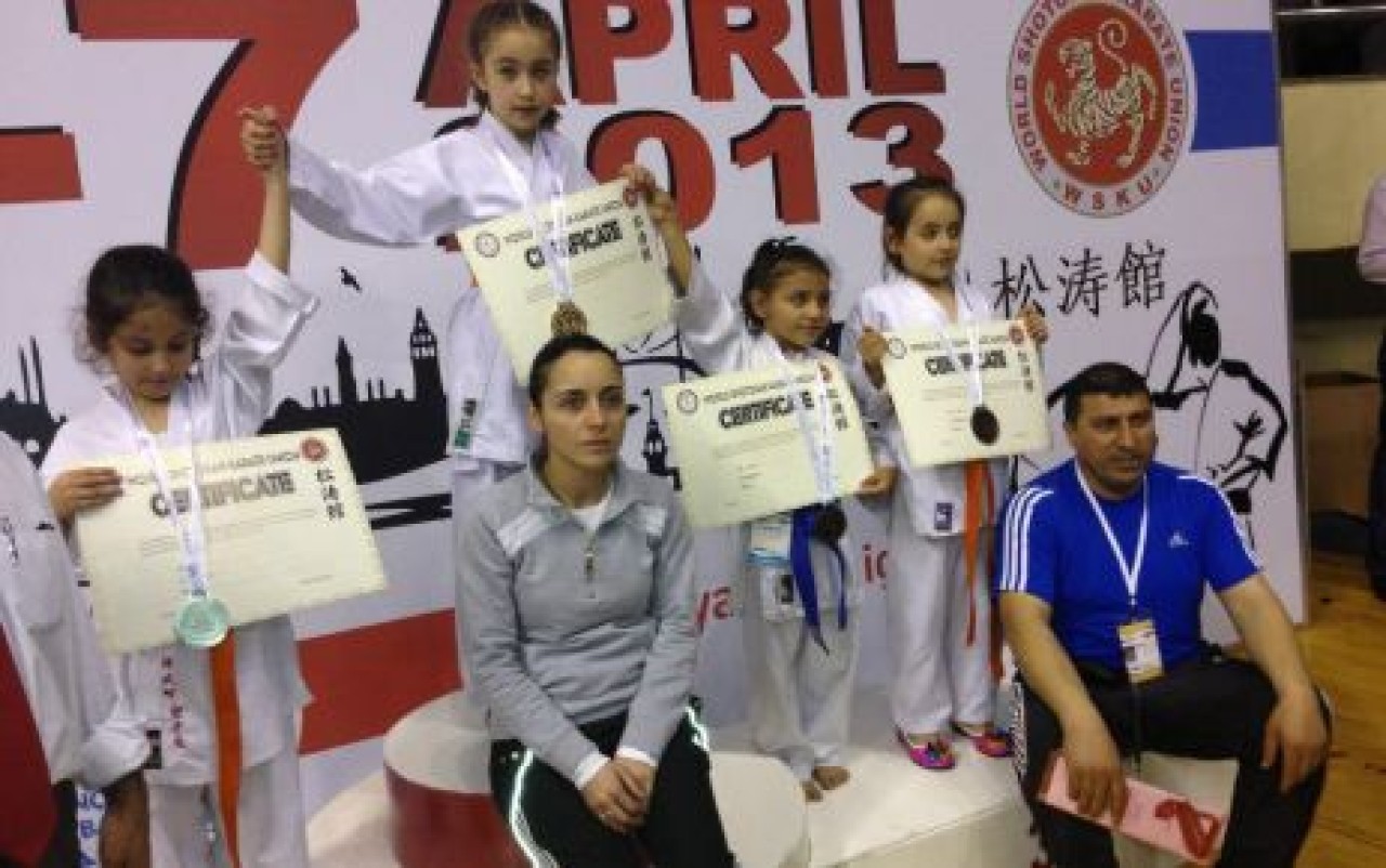 Çatalca'ya 5 Madalya Karate Okulundan