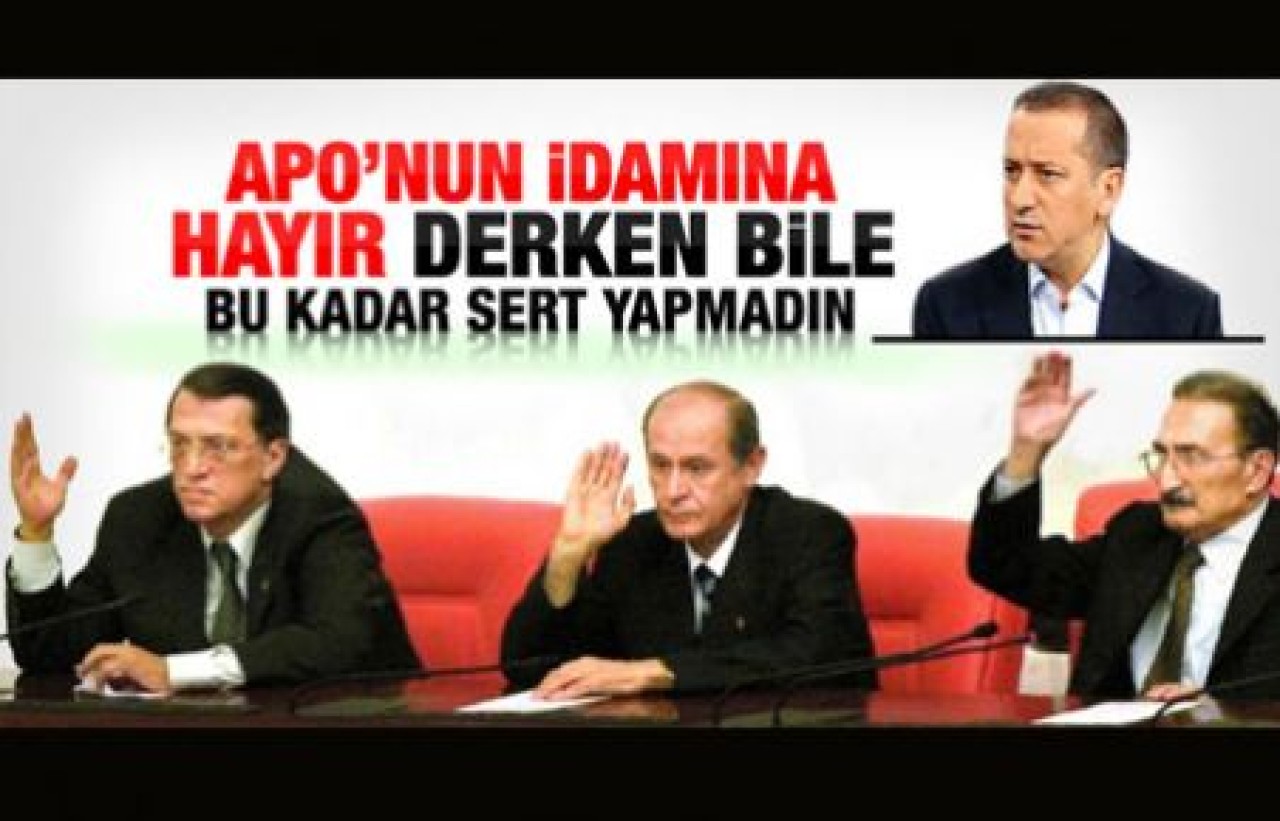 Fatih Altaylı'dan Devlet Bahçeli'ye sertlik tepkisi