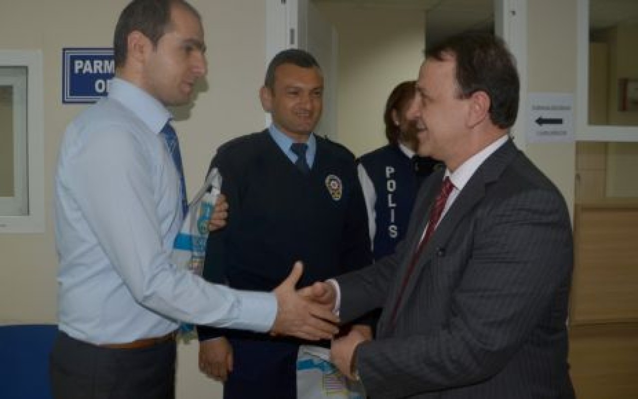 Işıklar’dan emniyet mensuplarına ziyaret