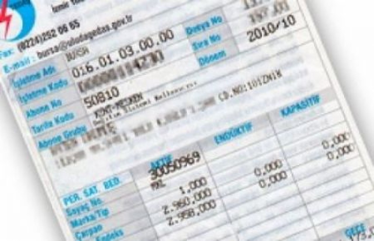 Elektrik Faturalarında Büyük Vurgun