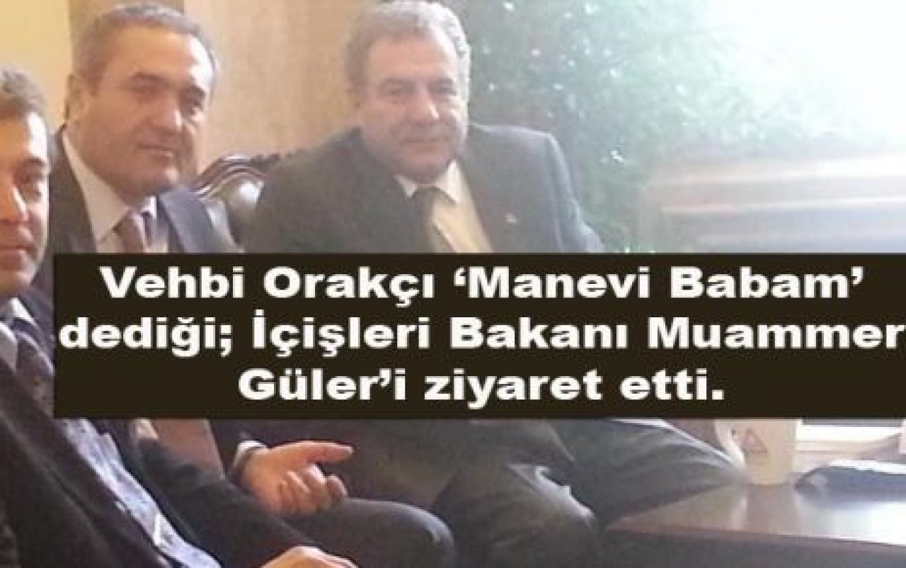 Orakçı’dan manevi babasına ziyaret