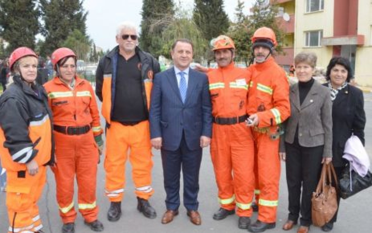 Selimpaşa afet konteynırı gönüllülere teslim edildi