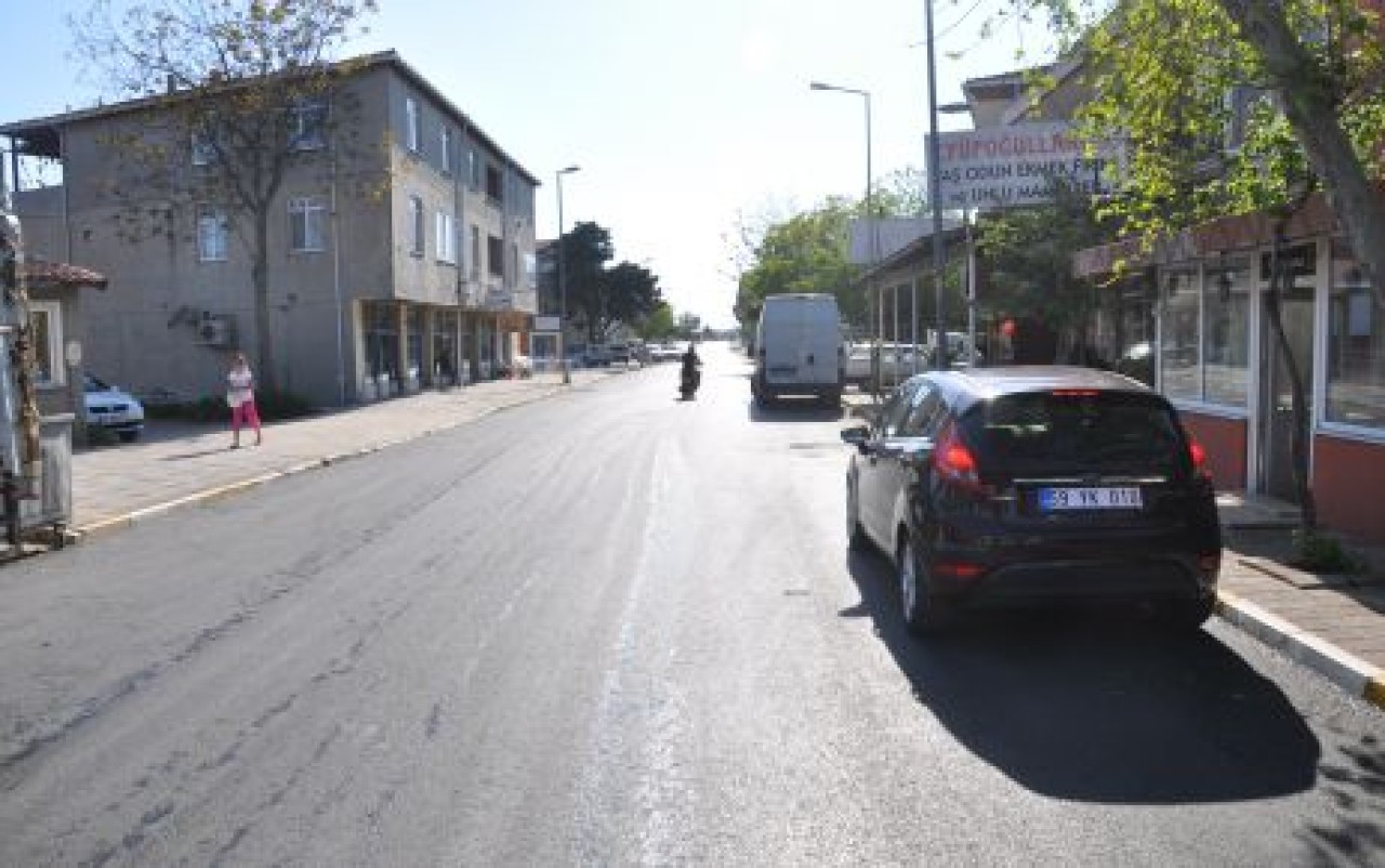 Kavaklı yolu asfalt çalışması tamamlandı
