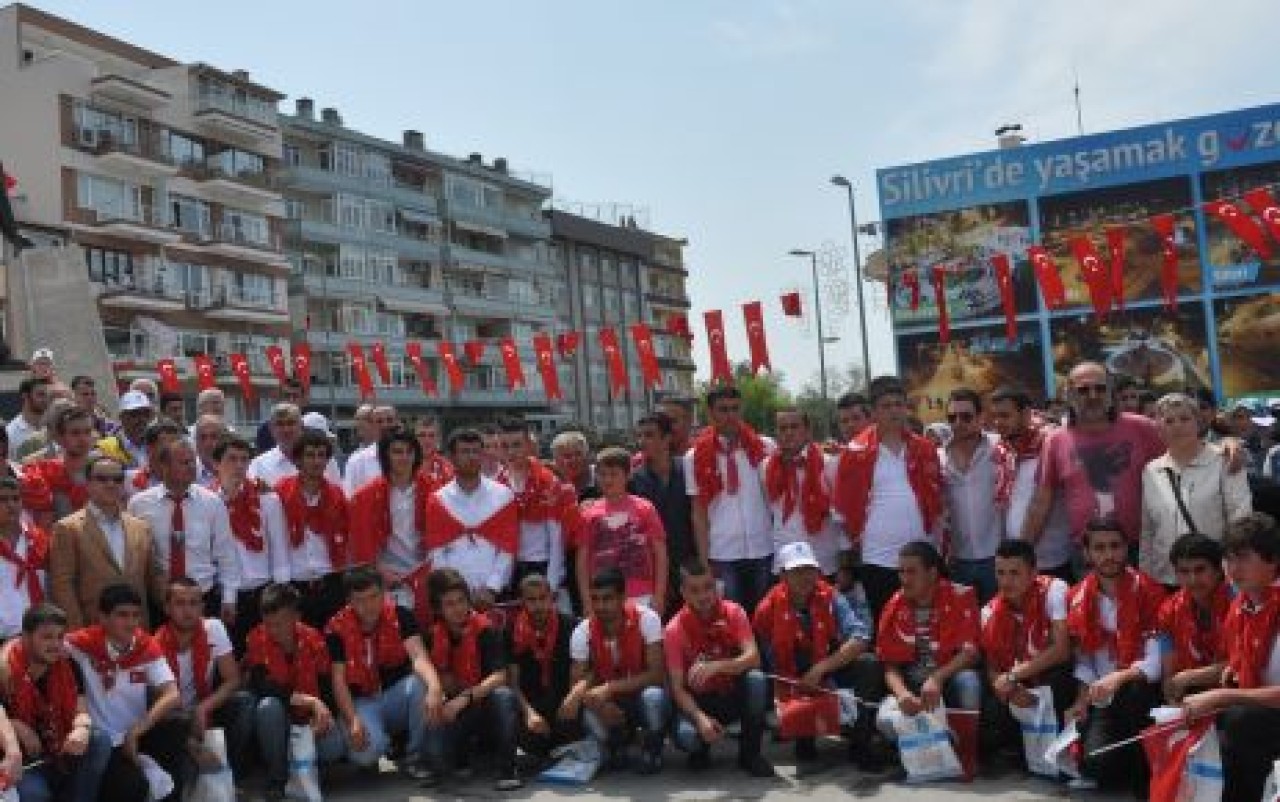 Silivri, askerlerini uğurladı