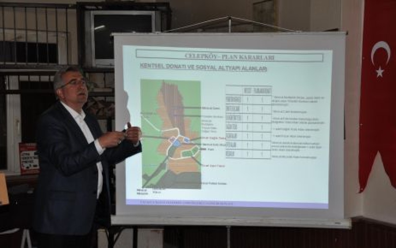 Hisarbeyli ve Celepköy nazım imar planları anlatıldı