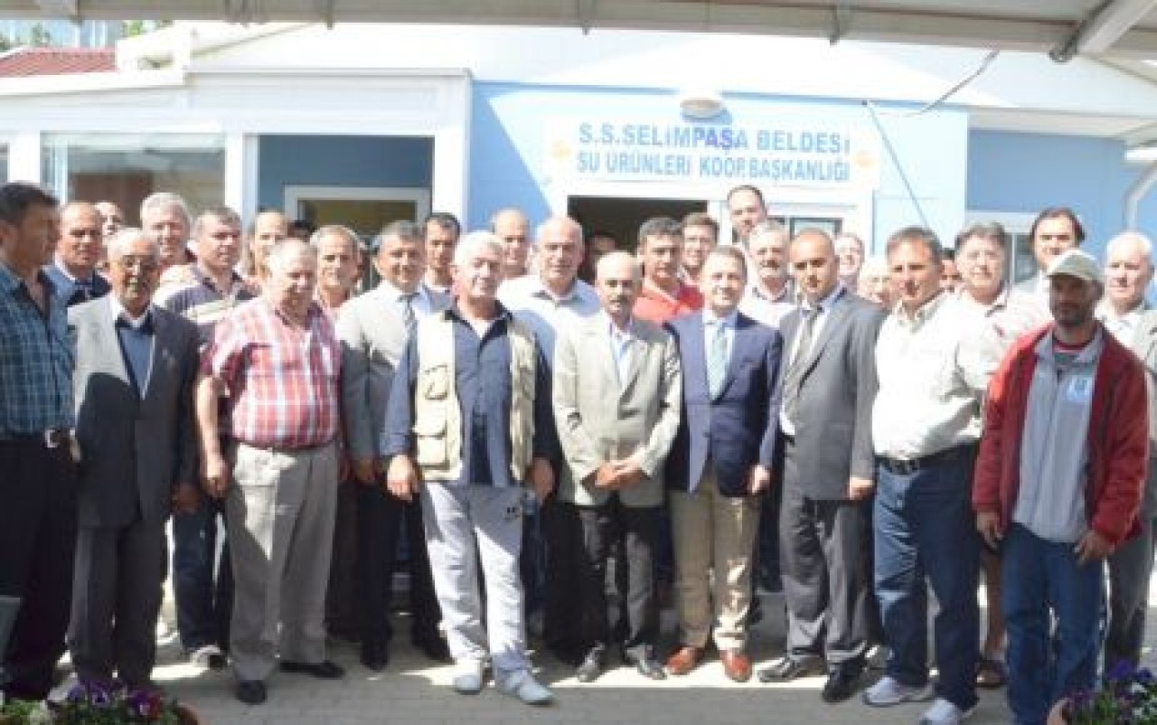 Işıklar Selimpaşalı balıkçıların kongresine katıldı