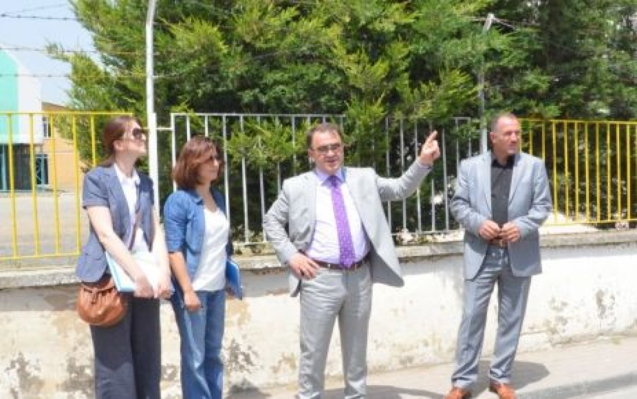 Işıklar ilçede devam eden çalışmaları inceledi