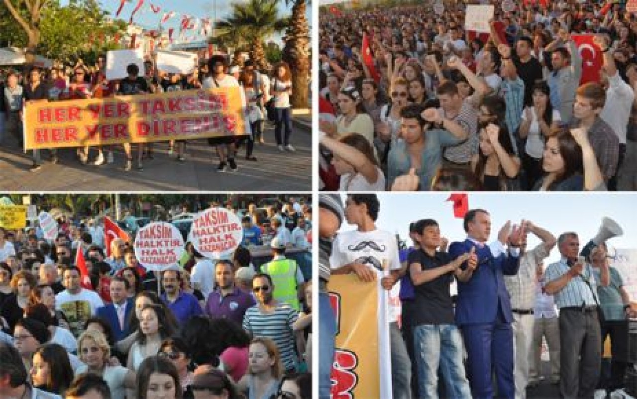 TAKSİM DİRENİŞİNE SİLİVRİ’DEN DESTEK