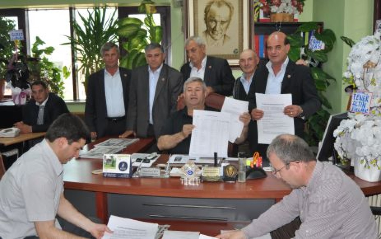 Silivrili muhtarlar 2B’ler için Ankara’da