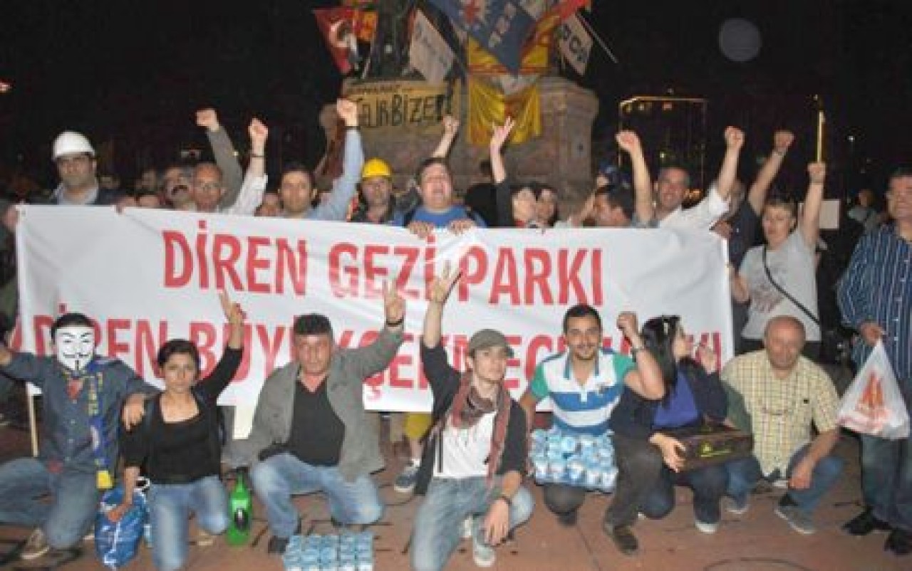 Büyükçekmeceliler direnişçiler ile buluştu