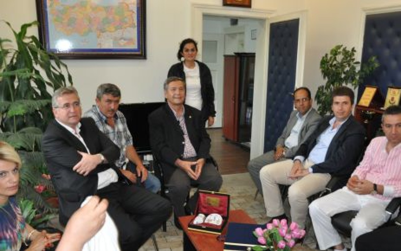 Kara komşu ilçe festivalinin açılışında