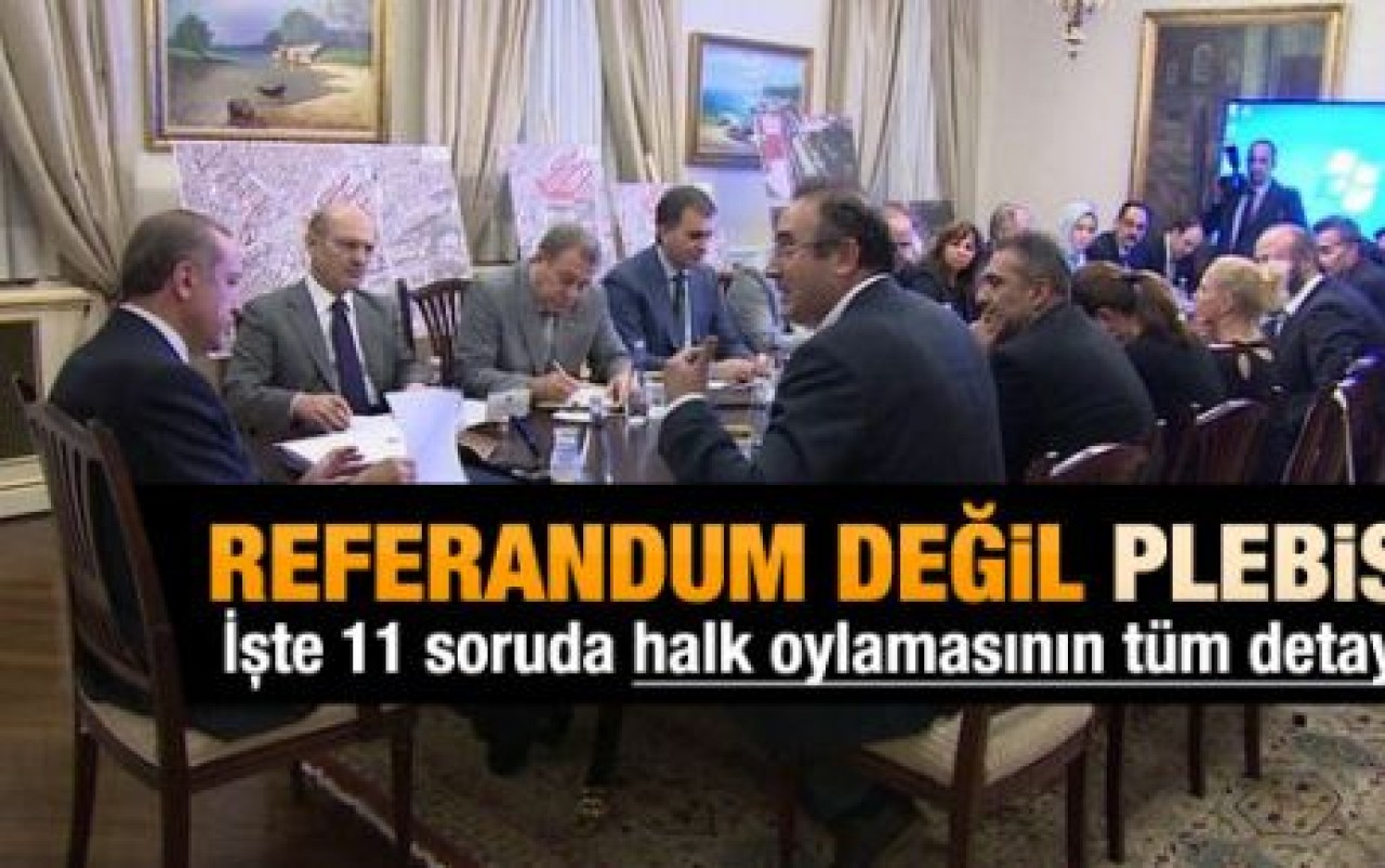 İşte 11 soruda 'plebisit':