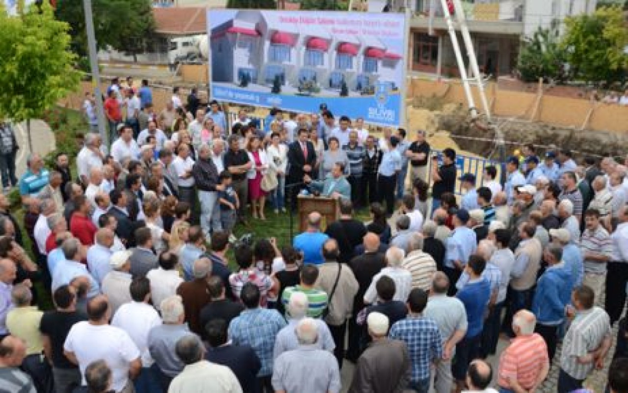 Ortaköy Düğün Salonu’nun temeli atıldı