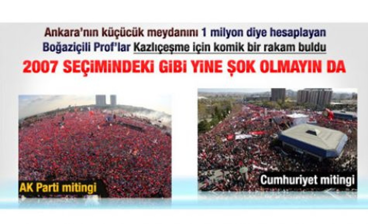 AK Parti'nin Kazlıçeşme mitingine kaç kişi katıldı
