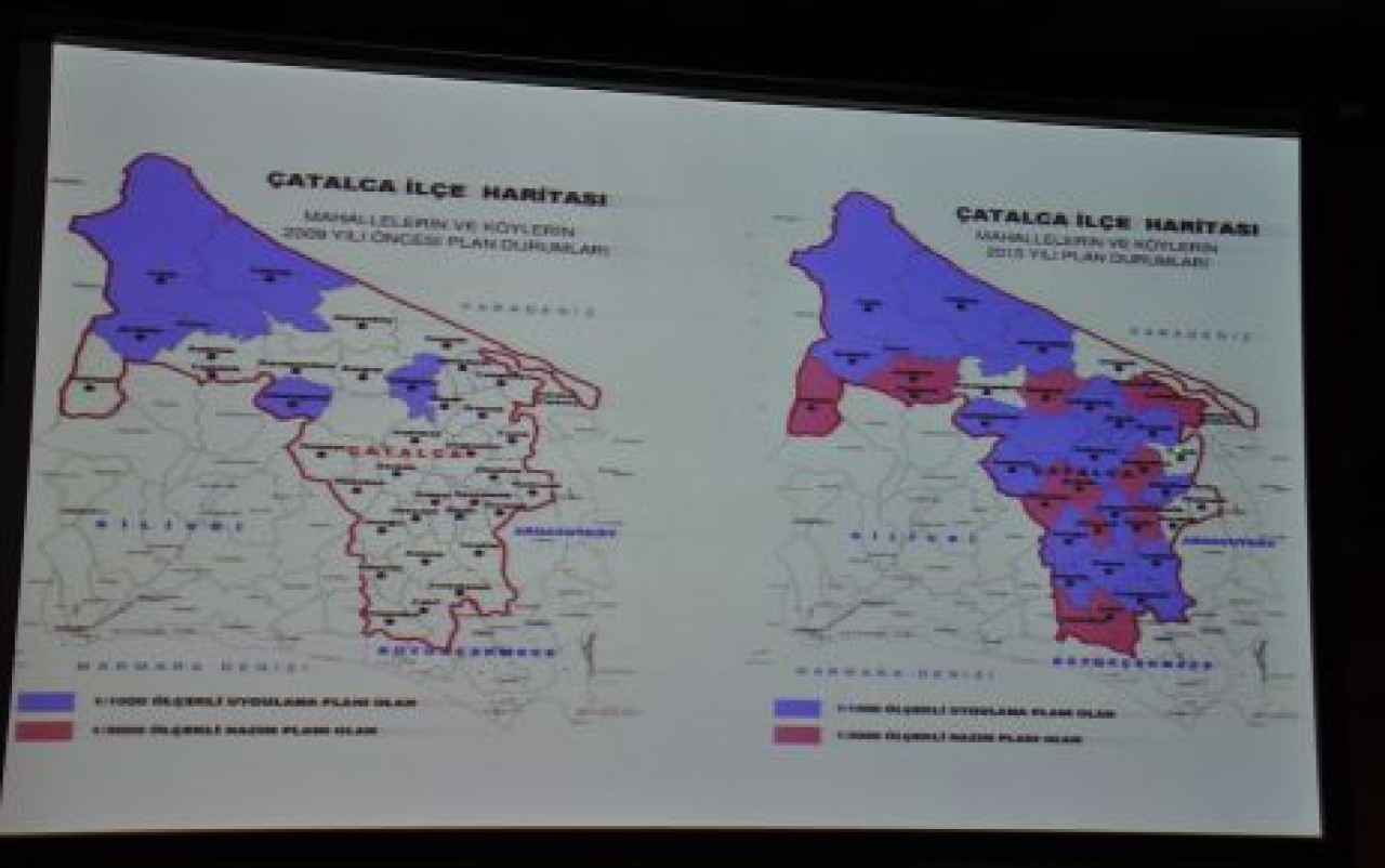Çatalca Belediyesi imarda ibreyi tersine çevirdi