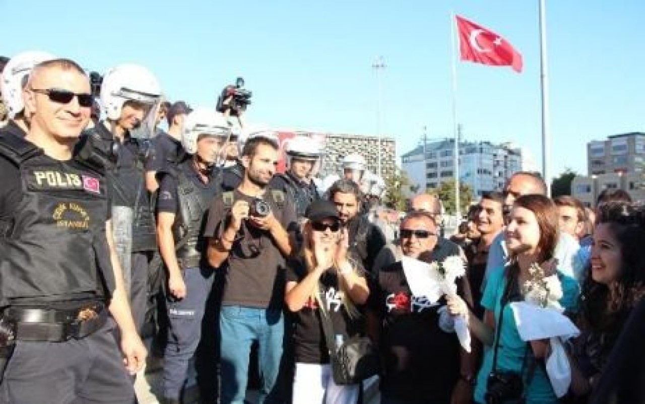 İstiklal Caddesi'nde polis müdahalesi