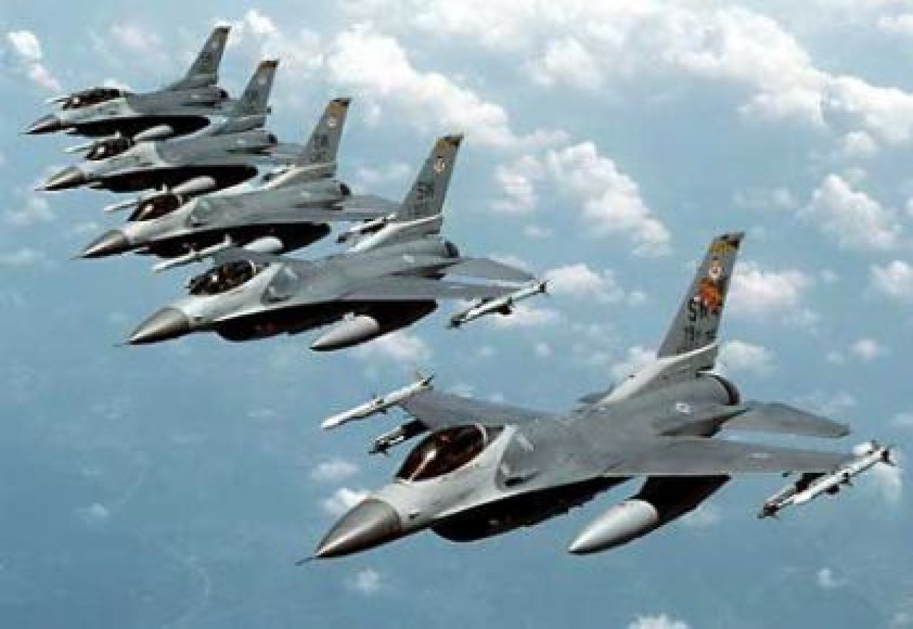 F-16'lar havalandı