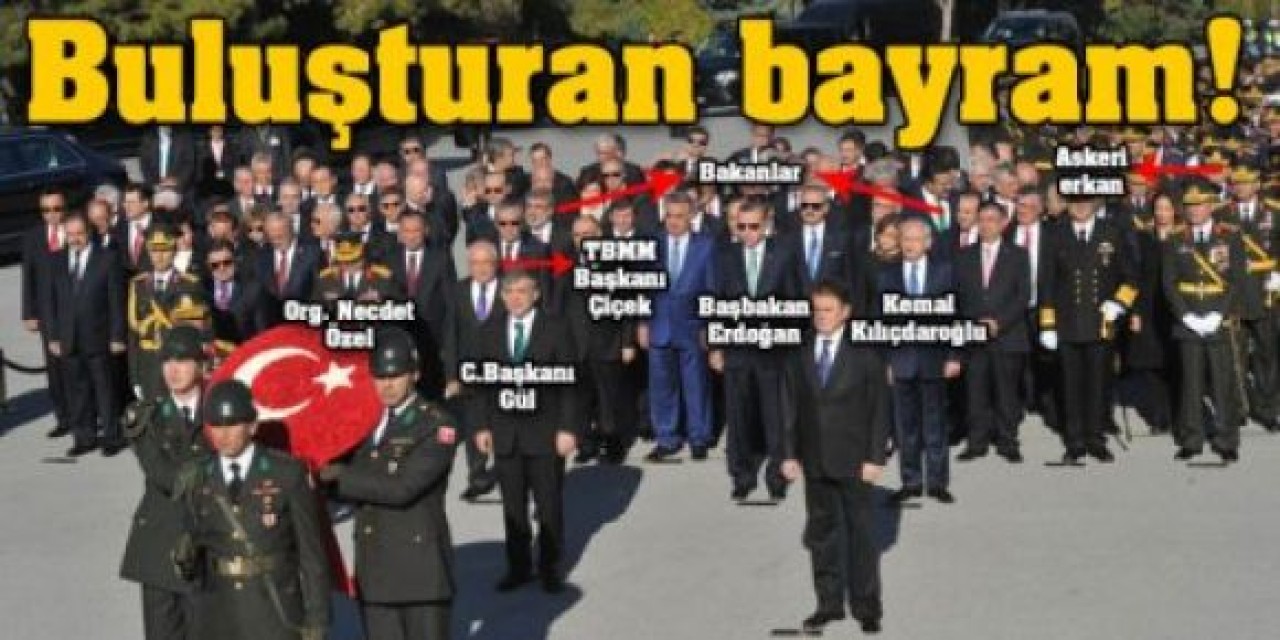 29 Ekim Cumhuriyet Bayramı, Anıtkabir'de kutlandı