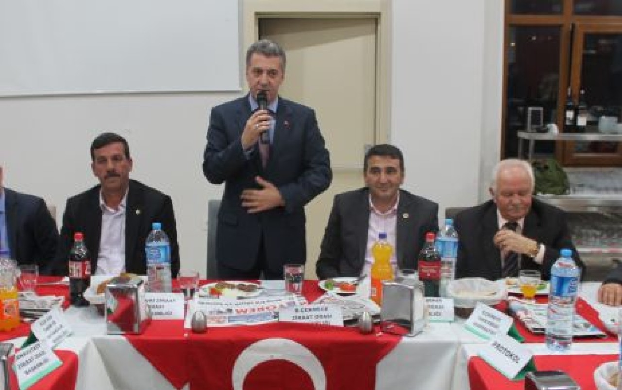 Ziraatçilerden Erol’a destek