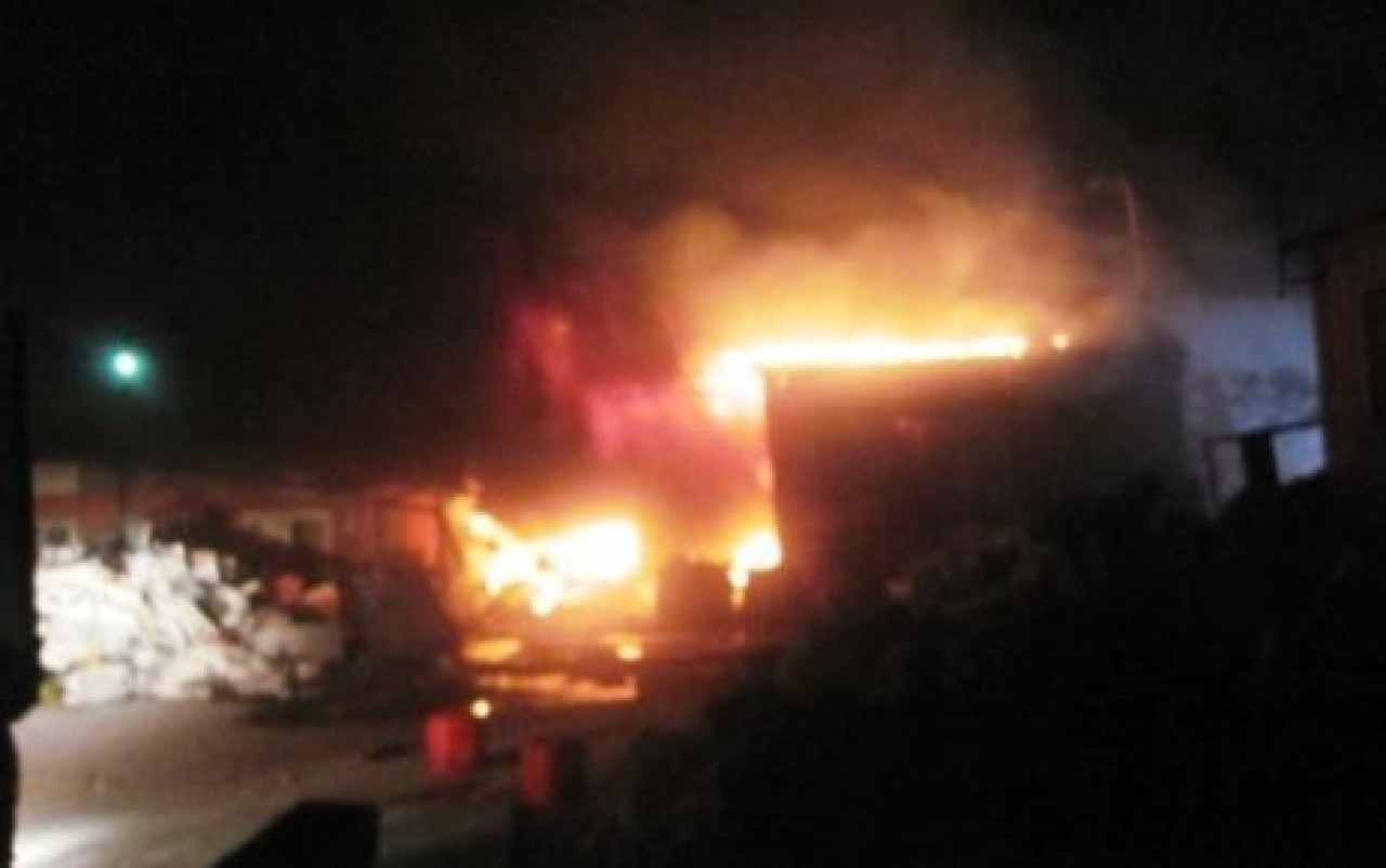 Başakşehir'de Yangın