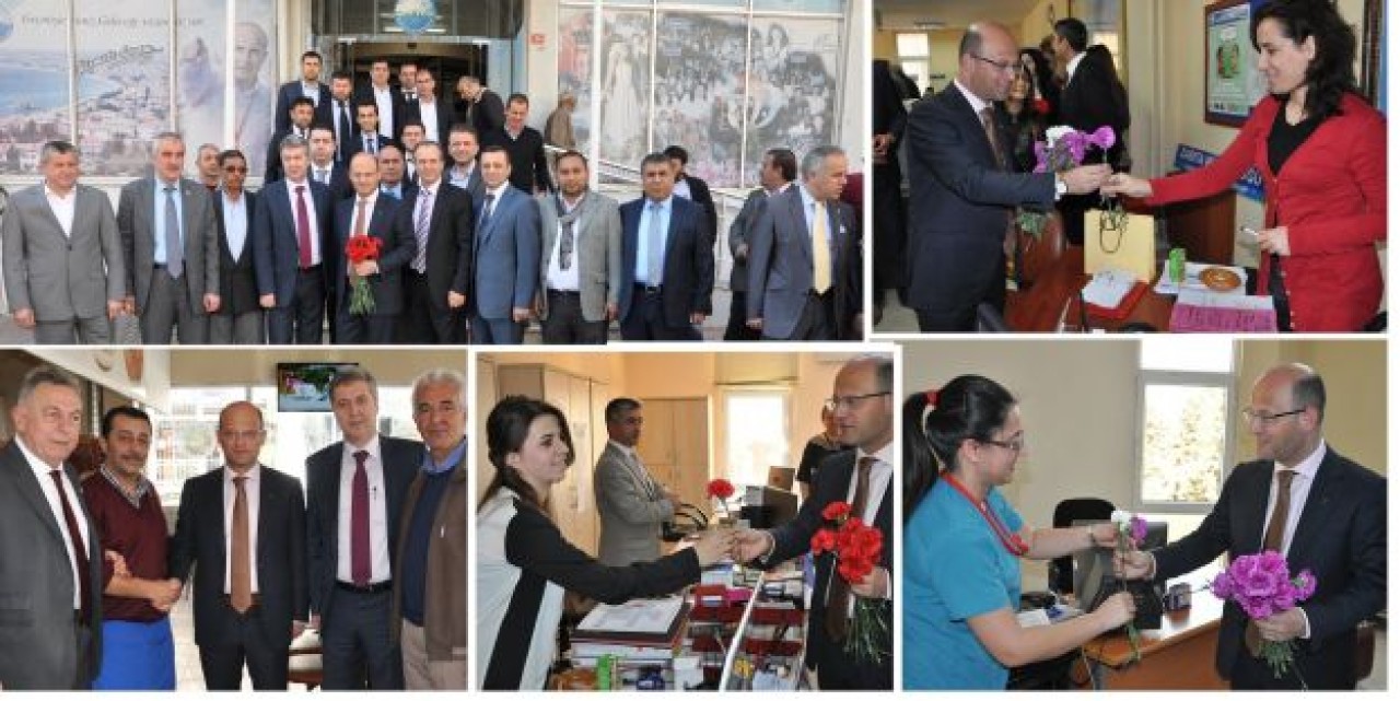 Babayiğit belediye çalışanlarına gitti!