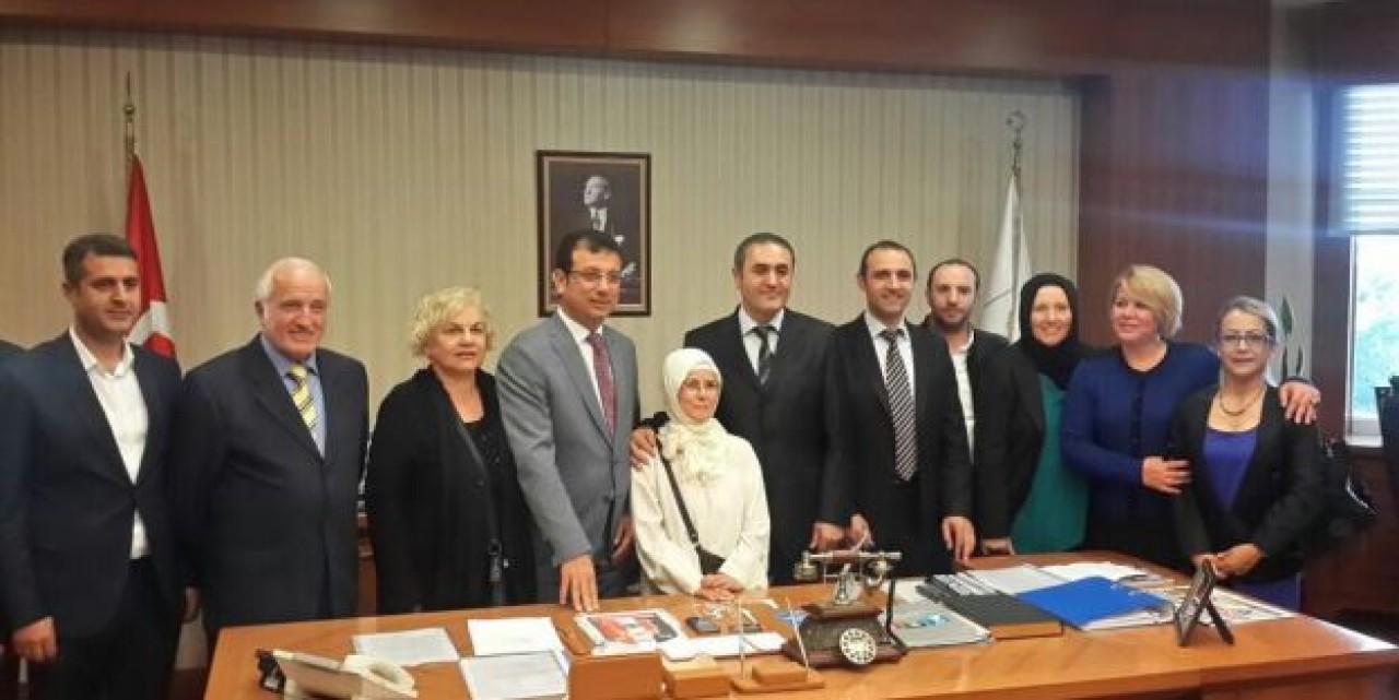 Vehbi Orakçı’dan İmamoğlu’na ziyaret