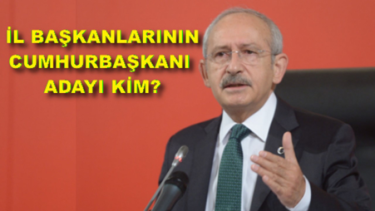 CHP il başkanlarının ortak talebi