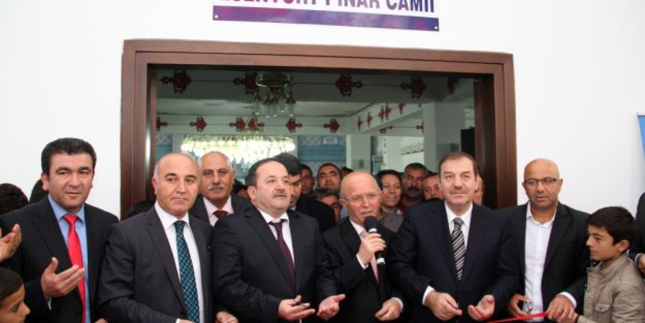 PINAR CAMİİ İBADETE AÇILDI