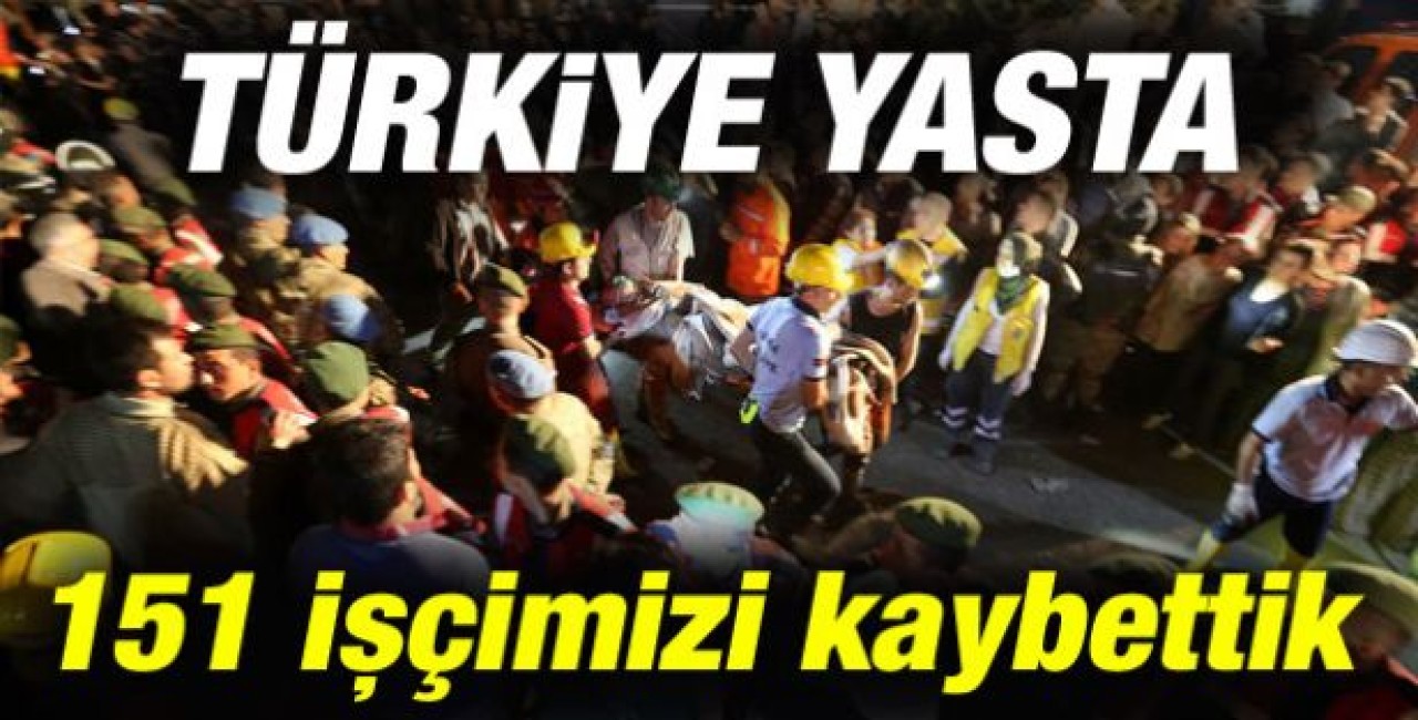 Soma'da maden faciası: 151 ölü