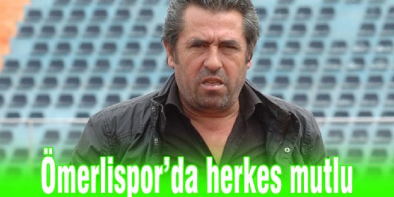 Ömerlispor’da herkes mutlu