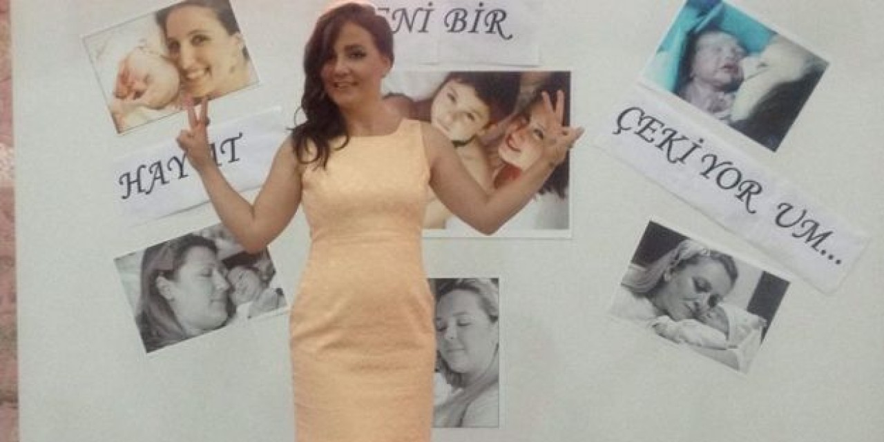 SERGİSİNİN GELİRİNİ 4 ÇOCUK ANNESİNE BAĞIŞLADI