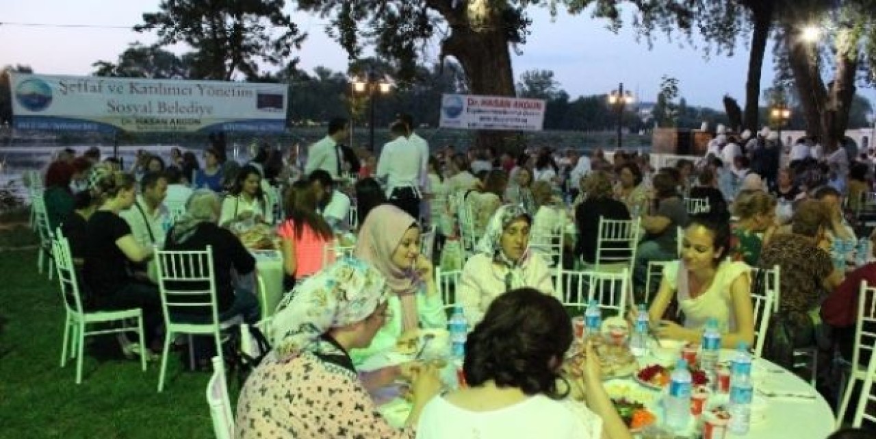 Büyükçekmeceliler, Meriç Nehri'nin Kıyısında İftar Yaptı