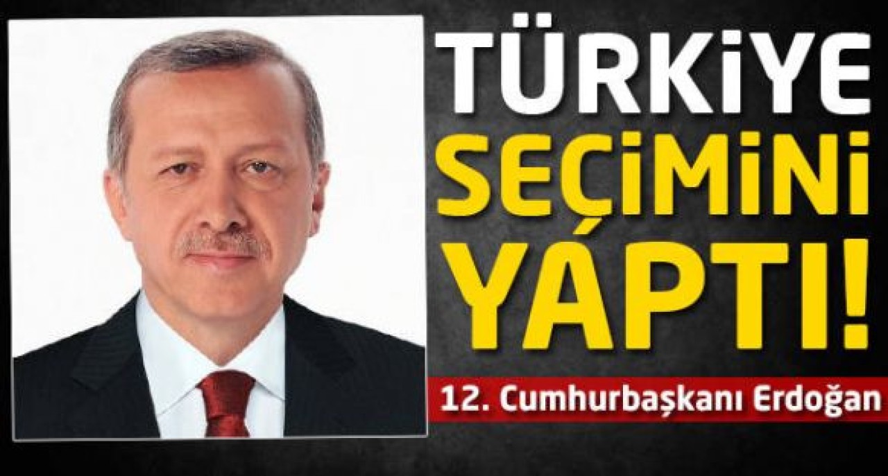 CUMHUR ‘BAŞKAN’I ERDOĞAN!