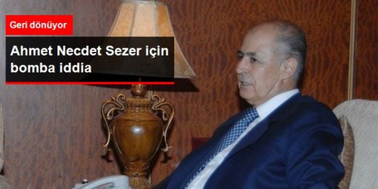 CHP Genel Başkanlığı İçin Ahmet Necdet Sezer Sürprizi