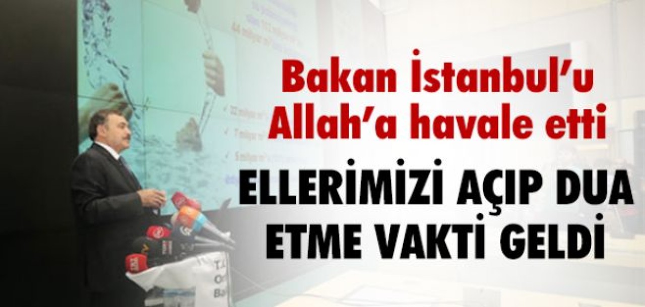 İSTANBUL SUSUZLUK YAŞAYACAK MI?