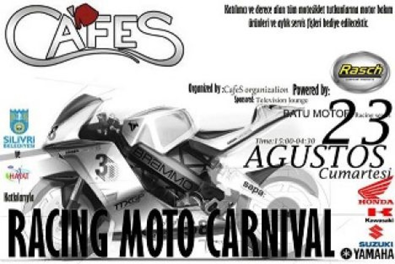 Motosiklet karnavalına başlıyor