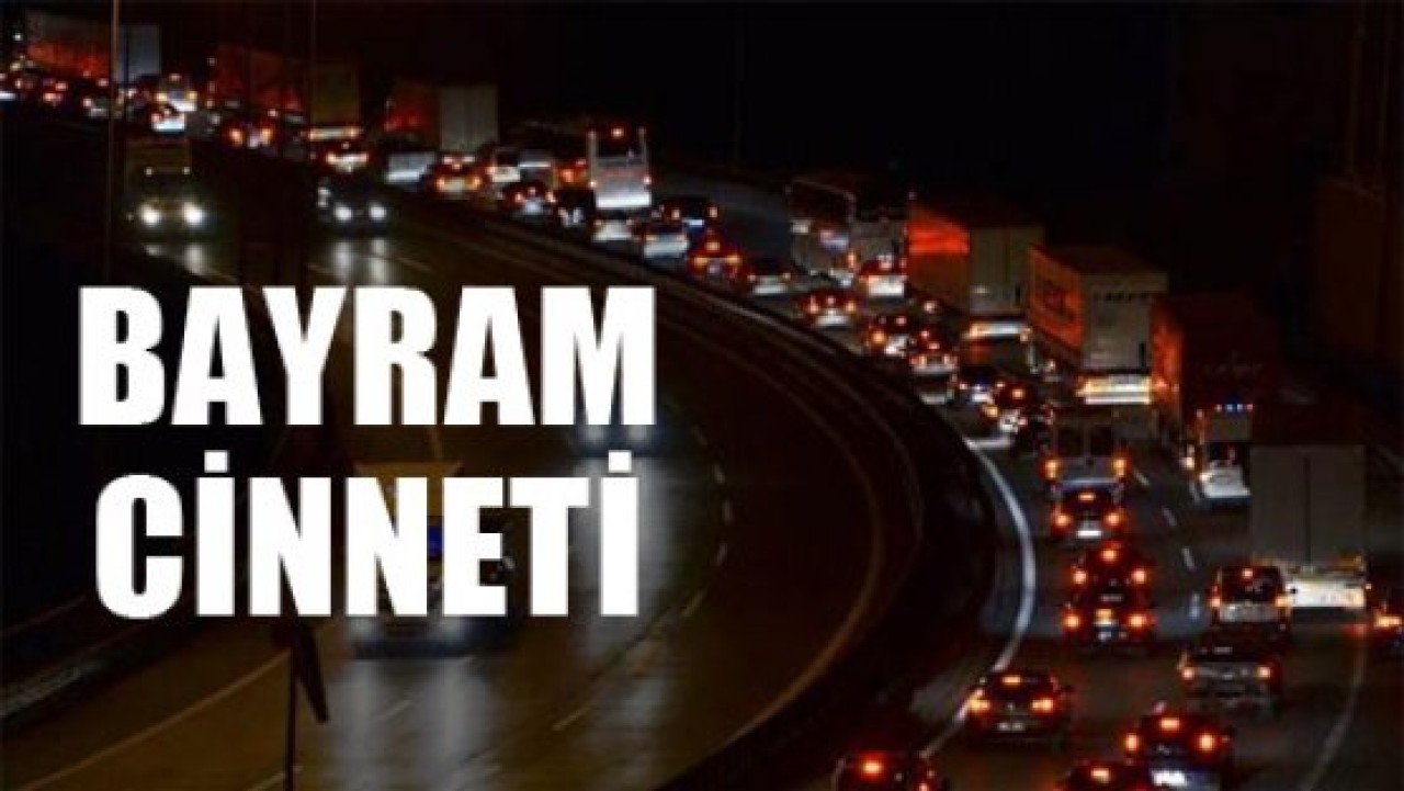 Bolu'da 15 kilometrelik bayram trafiği