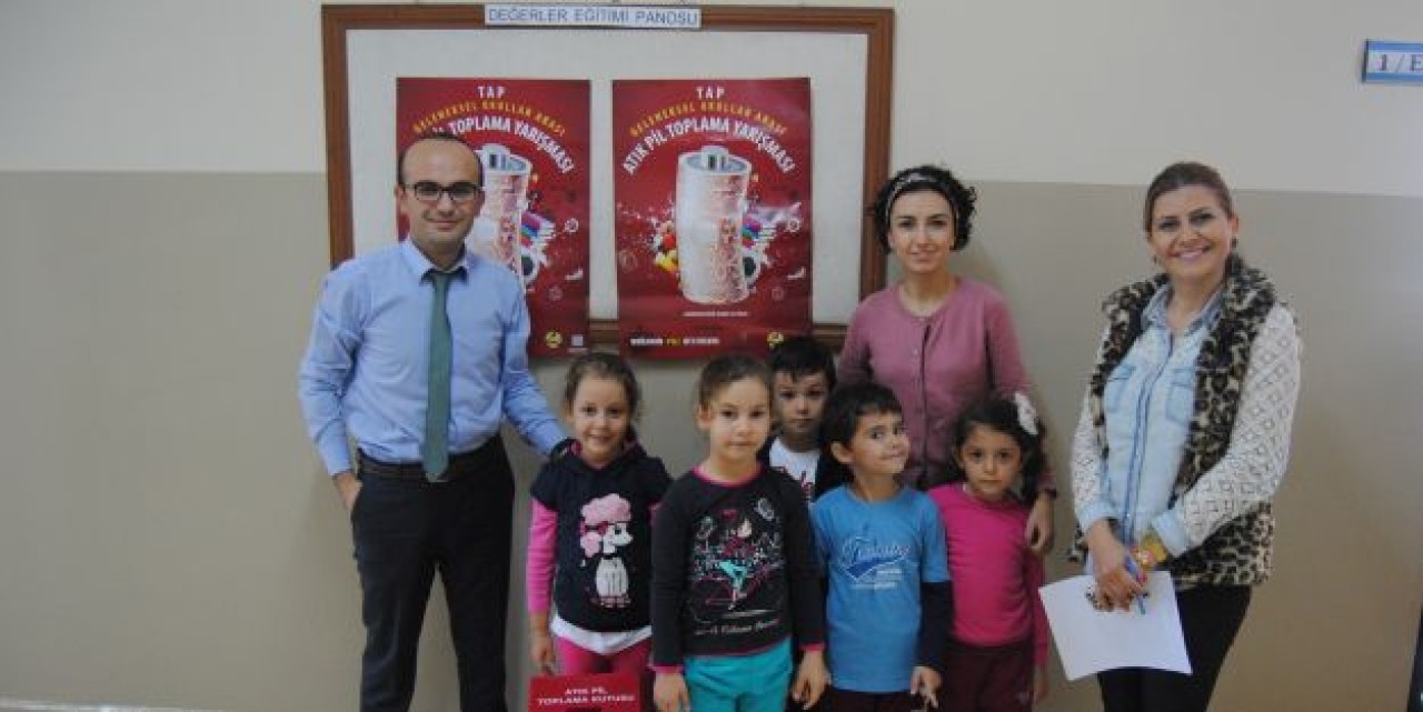 Atık pil toplanma projesi çevre bilincini geliştiriyor