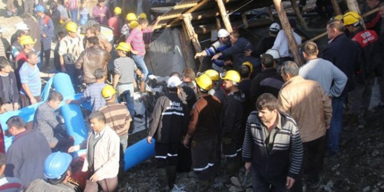 Karaman'da kömür madeninde göçük