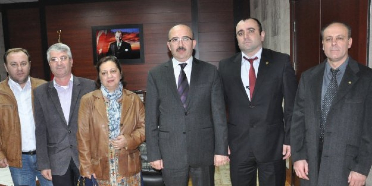 ADD'nin ilk ziyareti Kaymakam beye