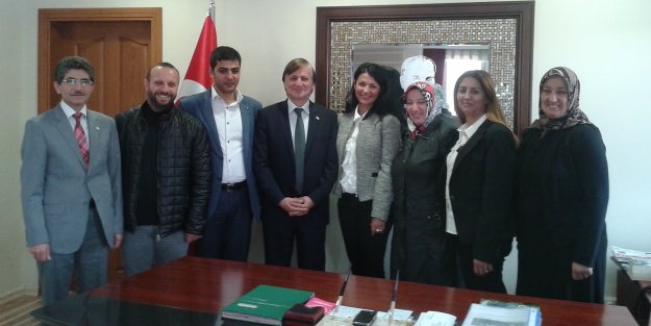 Tüketici Derneği’nden kaymakama ziyaret