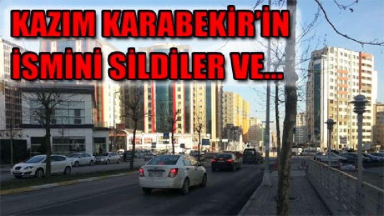 Türkiye'de bir ilk: Sultan Vahdettin Caddesi