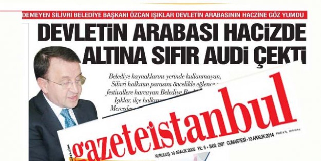 Makam aracı hacizde ama özel aracı sıfır AUDİ!